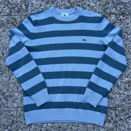 Vintage Lacoste Blue Stripped Sweater
