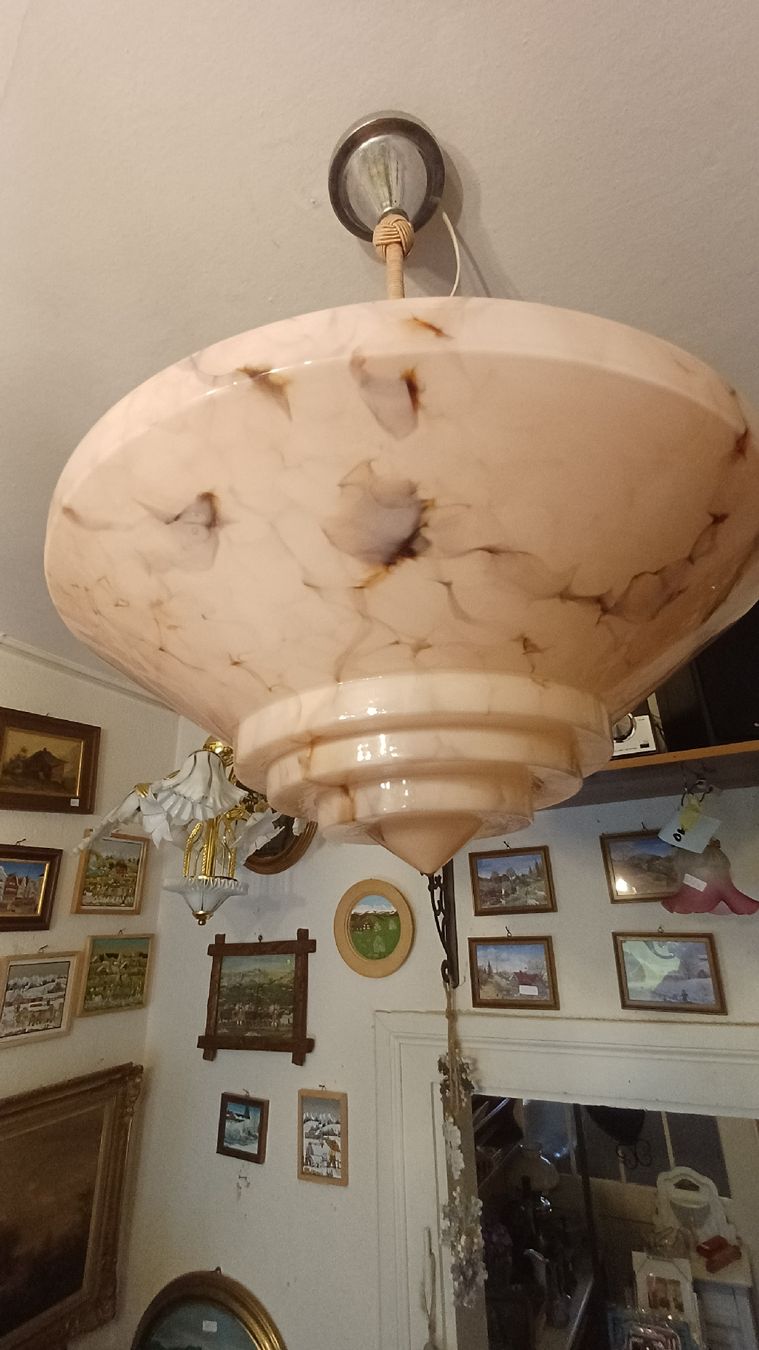 Lampade: Schöne Art Deco Lampe – Usato da Flawil venduto da Pinkmalibu 1