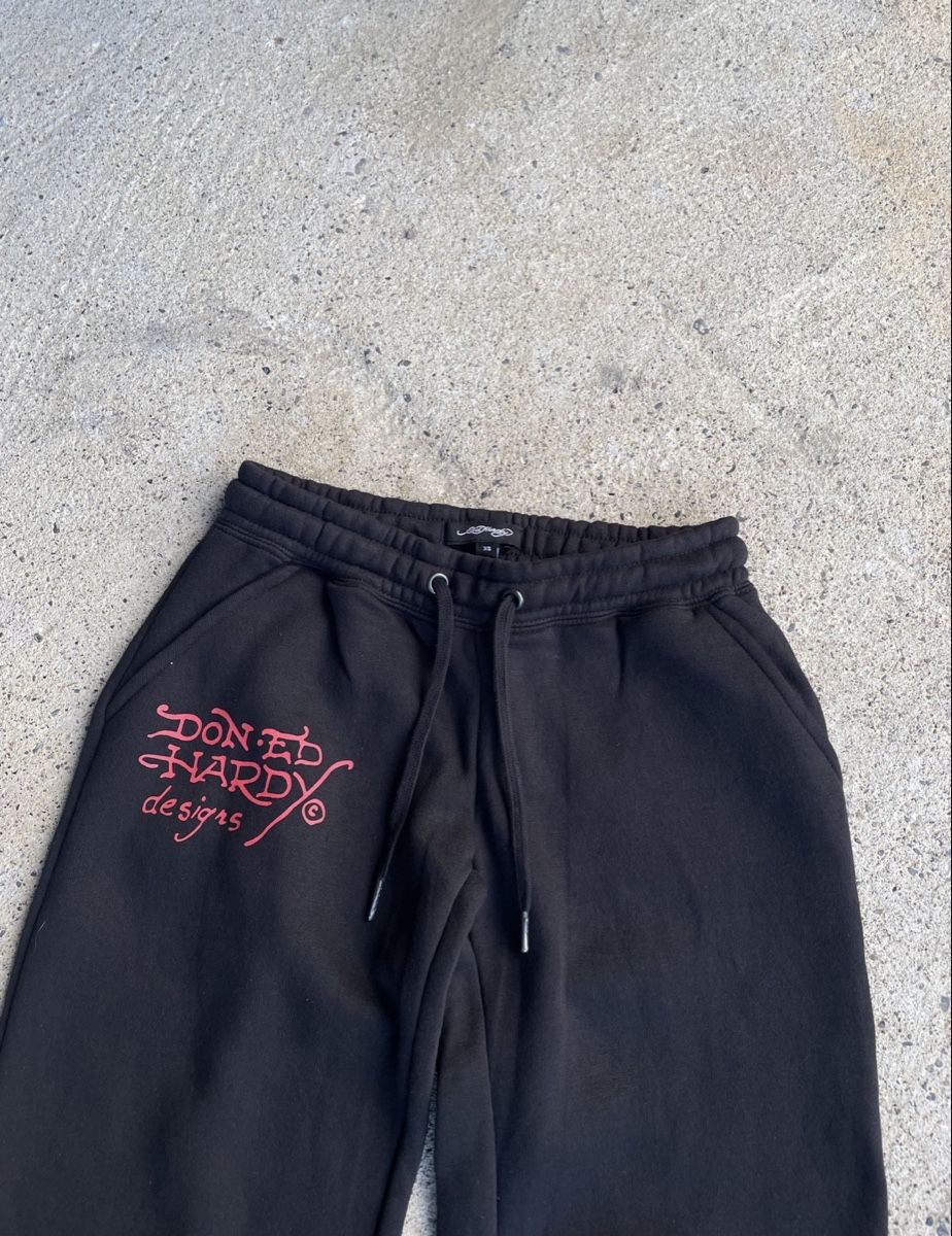 Ed Hardy Hosen: Ed Hardy Jogginghose schwarz Grösse S mit Print – Neu (gemäss Beschreibung) aus Eggenwil von CNSRVINTAGE 4