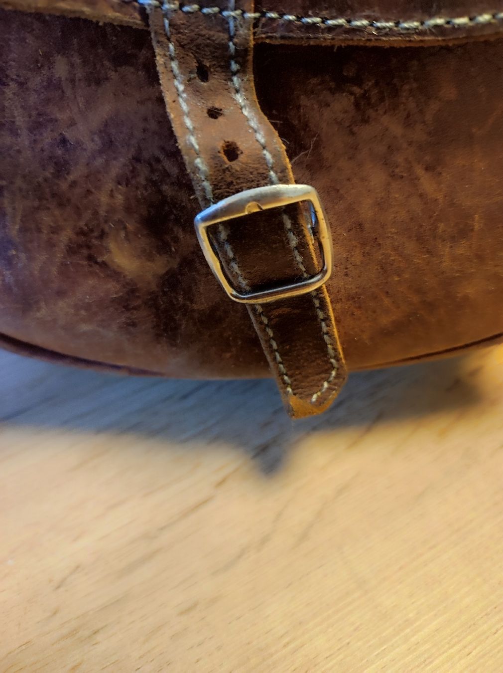 Rucksäcke: Leder Rucksack / Vintage style – Gebraucht aus Arni AG von Rosen11 5