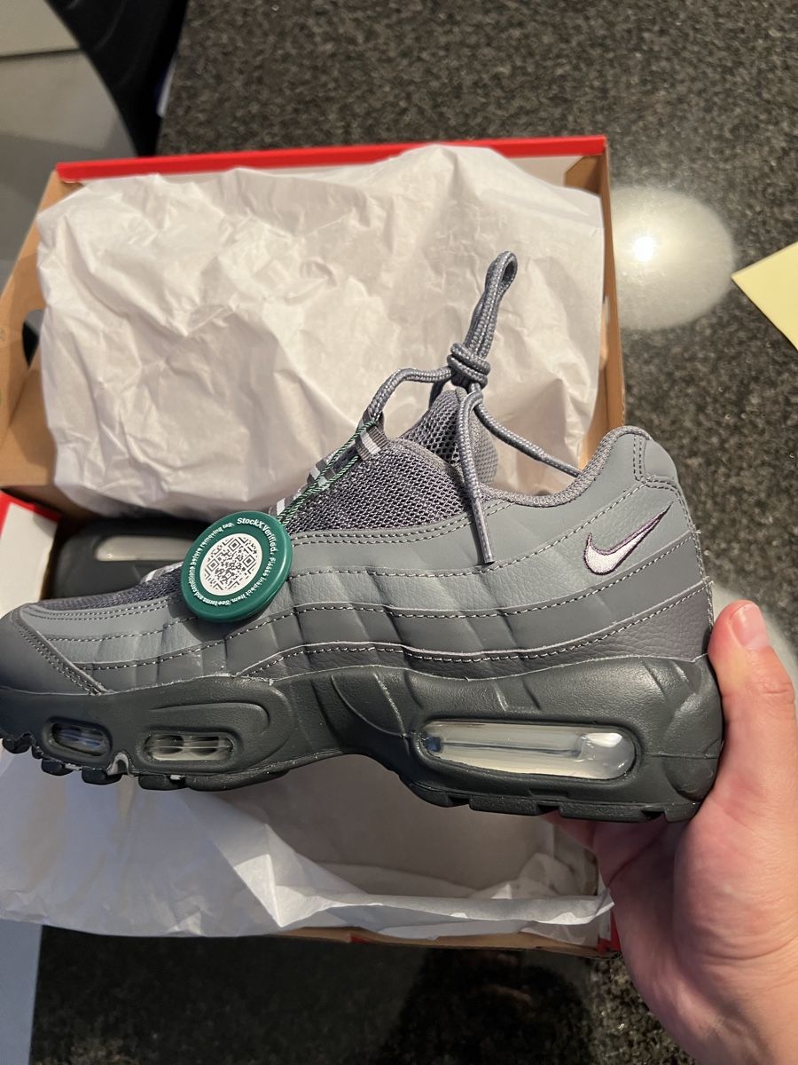 Nike Herrenschuhe: NIKE AIR MAX 95 DARK GREY/WHITE-ANTHRACITE 40.5 – Neu und originalverpackt aus Colombier NE von Didi26 1