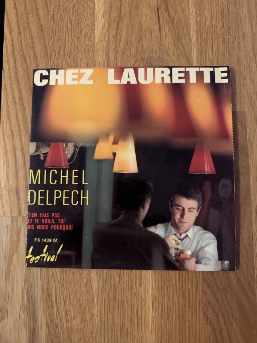 Vinyles: 45t Michel Delpech – Neuf avec emballage d'origine à Brügg BE par traindenuit