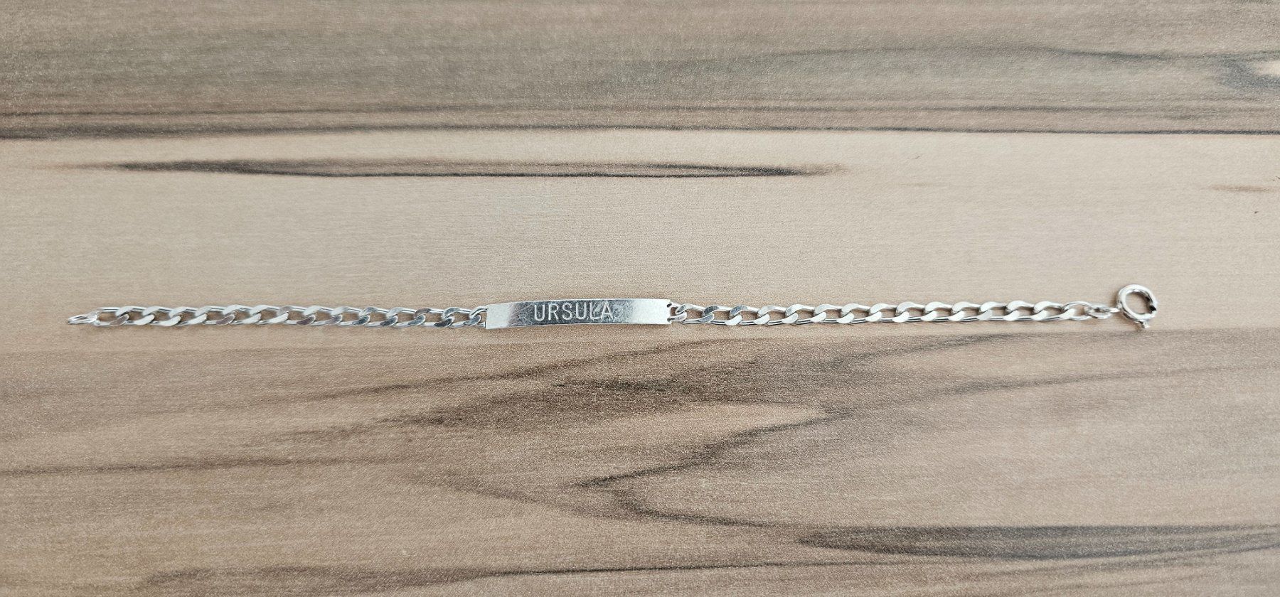 Bracciali & Braccialetti: Silber- Armkette mit Name : URSULA/ 925 – Usato da Geuensee venduto da JeMaUrPe