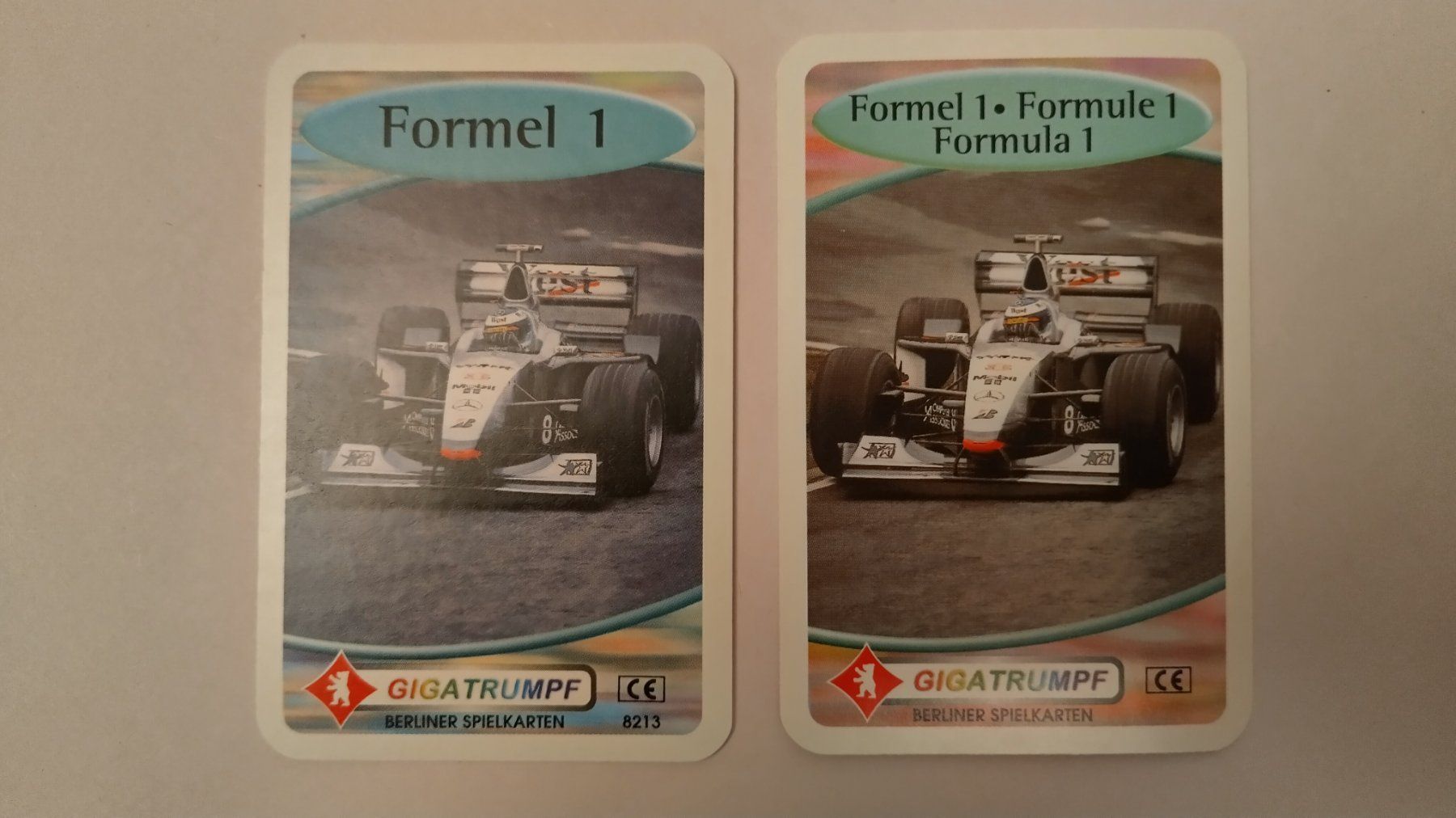 Spiele: Auto Quartett -  Formel 1 / 2 Deckkarten + 32 Karten – Gebraucht aus Bellach von JingleJerry 2