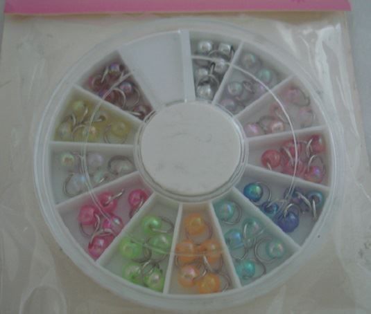 Gioielli per piercing: Nagelpiercing Set farbig – Nuovo e nell'imballaggio originale da Nussbaumen AG venduto da priz-shop