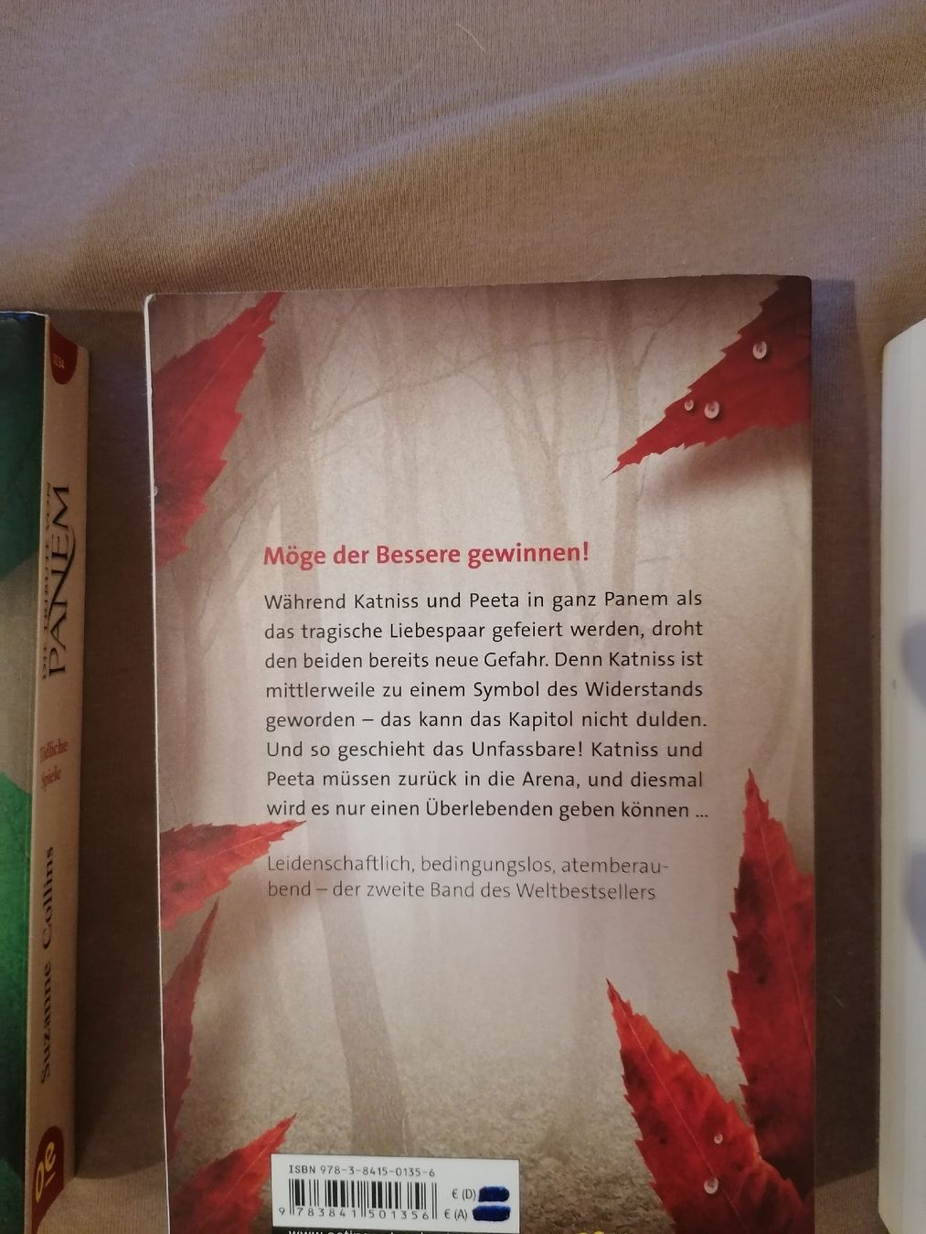 Libri: Die Tribute von Panem Trilogie Suzanne Collins 3 Bücher – Usato da Luzern venduto da chr_ny72 2