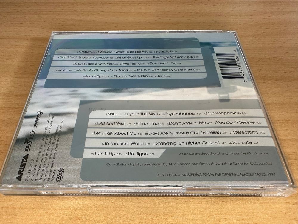 The Alan Parsons Project – The Definitive Collection - 2 CD (Gebraucht ...