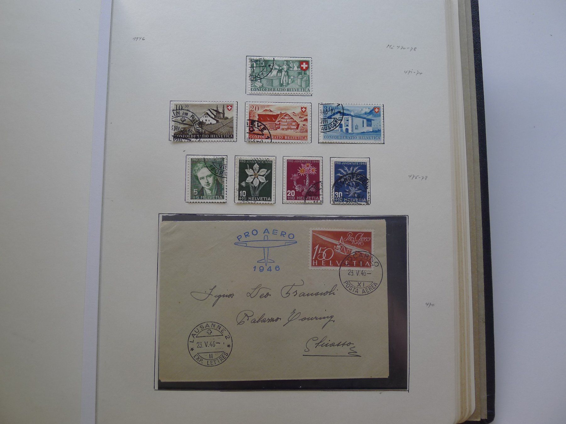 Tutti i francobolli: 2 Alben mit Schweizer Briefmarken – Usato da Dagmersellen venduto da q1w2e3r4 7