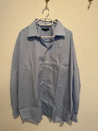 Sevensigns Herren Hemd Gr. XXL / 45 - 46 hellblau