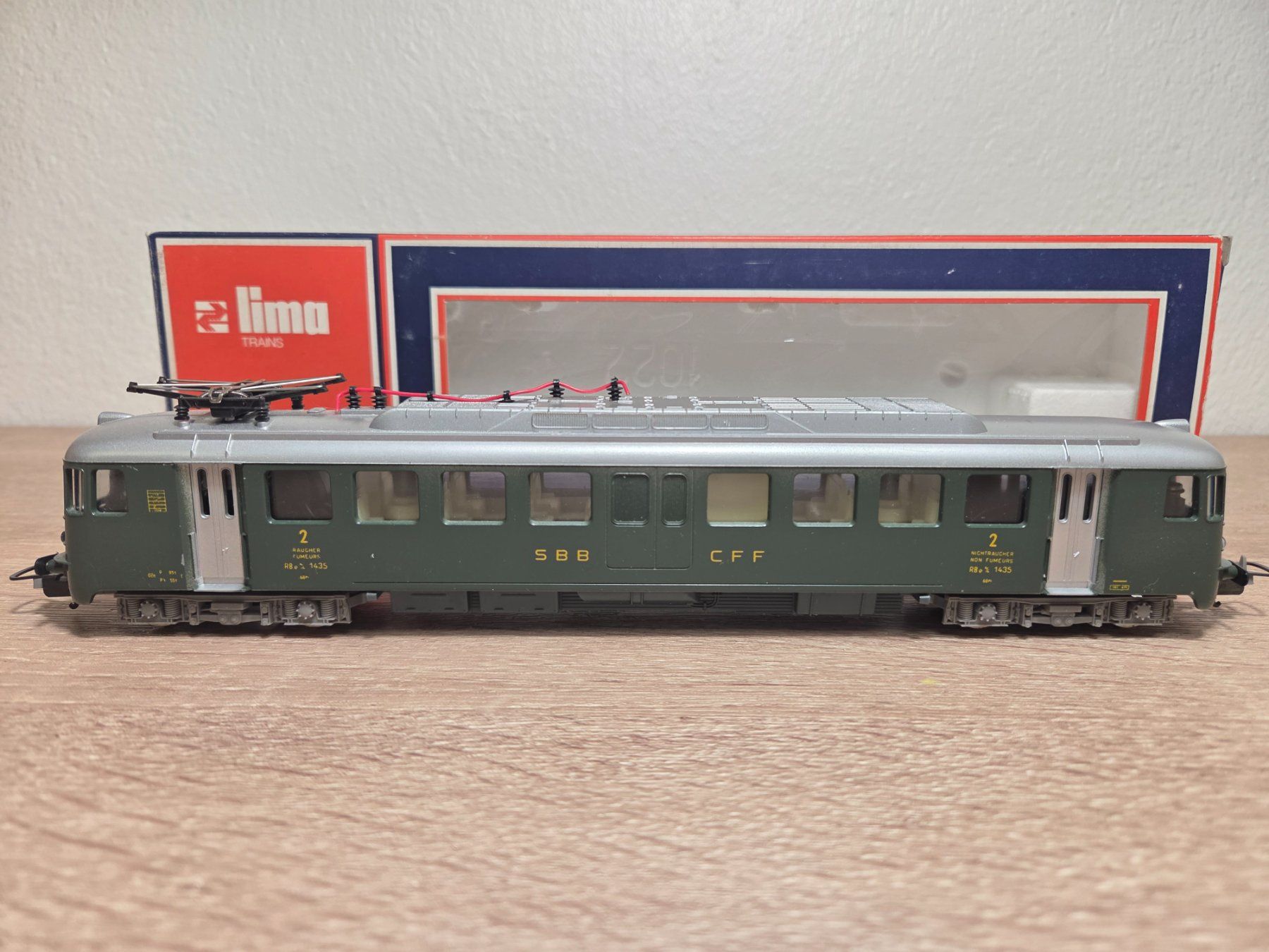 Lima Modellini di ferrovie: Lima 8031 E-Lok Triebwagen SBB H0 – Usato da St-Aubin-Sauges venduto da Lo_Go 1