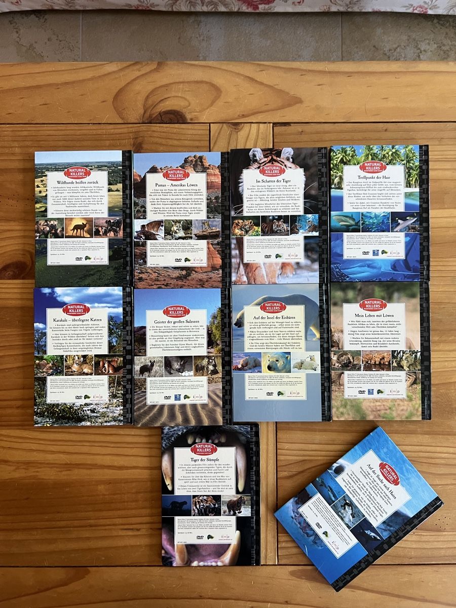Tutti i DVDs: DVD Sammlung von Wildtieren  – Nuovo (secondo la descrizione) da Kallnach venduto da sta_sy57 1