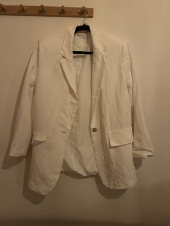 Blazer H&M blanc