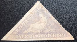 Kapstadt British Kat. 3IIx * 1863 Kat. 220 Euro