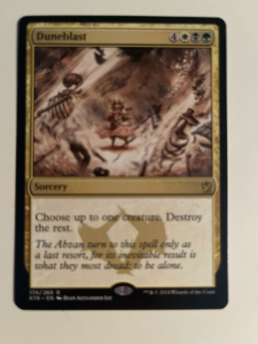 Magic The Gathering Carte collezionabili: 1 x Duneblast - Magic: The Gathering - MtG – Usato da Kriens venduto da Shadi1980
