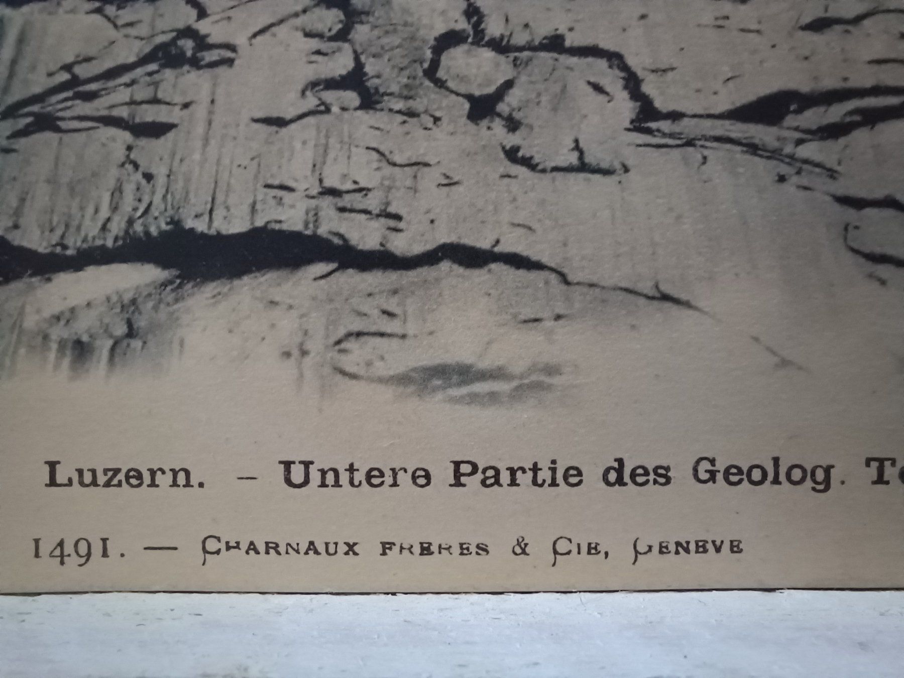Cartes postales: No.1491, Luzern Gletschergarten – D'occasion à Aarau Rohr par mgvw 1