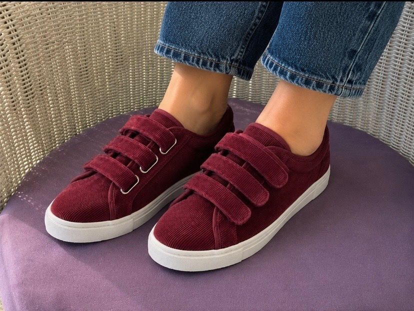 Damenschuhe: Basket Minelli - daim couleur bordeaux - taille 39 – Neu (gemäss Beschreibung) aus Genève von muj_2zmc 1