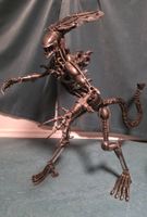 Xenomorph Queen Alien Metallskulptur