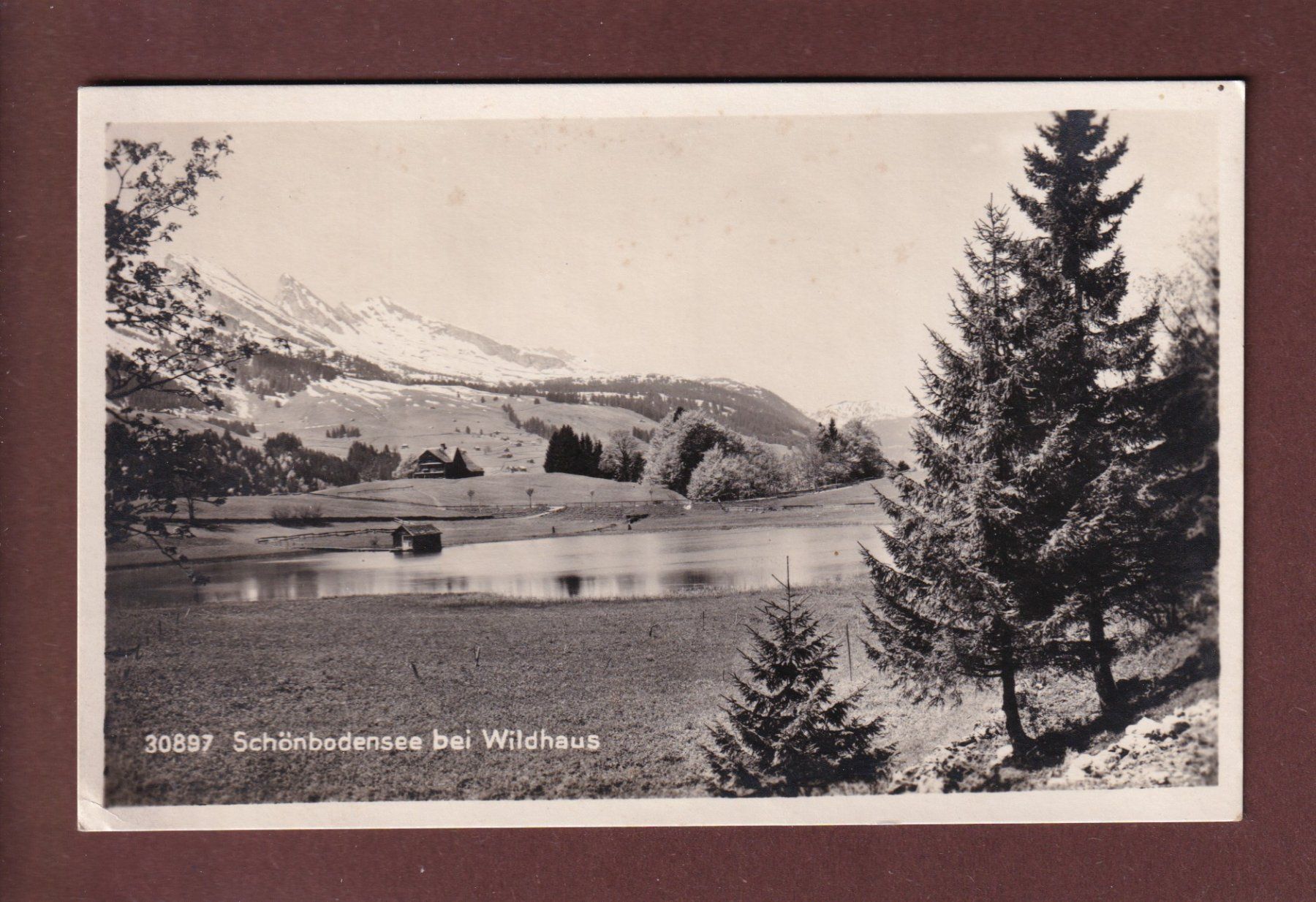 Cartoline postali: SCHÖNENBODENSEE bei Wildhaus – Usato da Pully venduto da nicecards