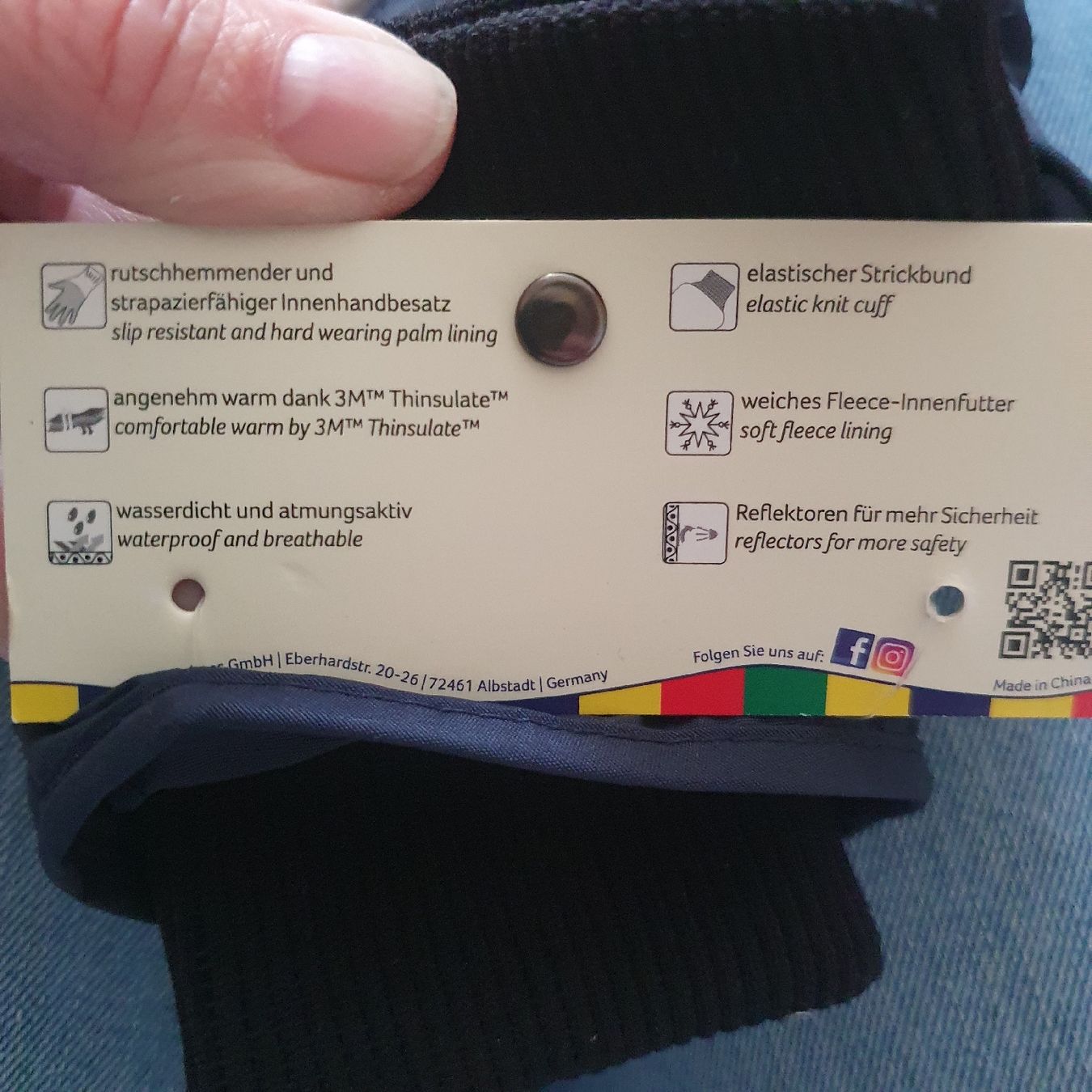 Kinderhandschuhe: Neue Fingerhandschuhe – Neu und originalverpackt aus Deitingen von RK68 2