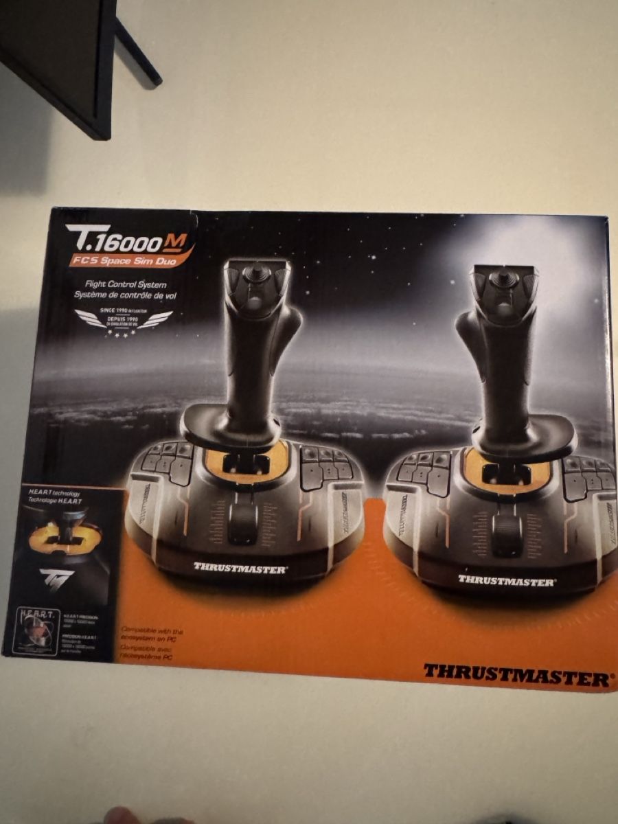 Thrustmaster Controller: Thrustmaster T.16000M FCS Space Sim Duo Joysticks – Nuovo (secondo la descrizione) da Uznach venduto da Jan9927 1
