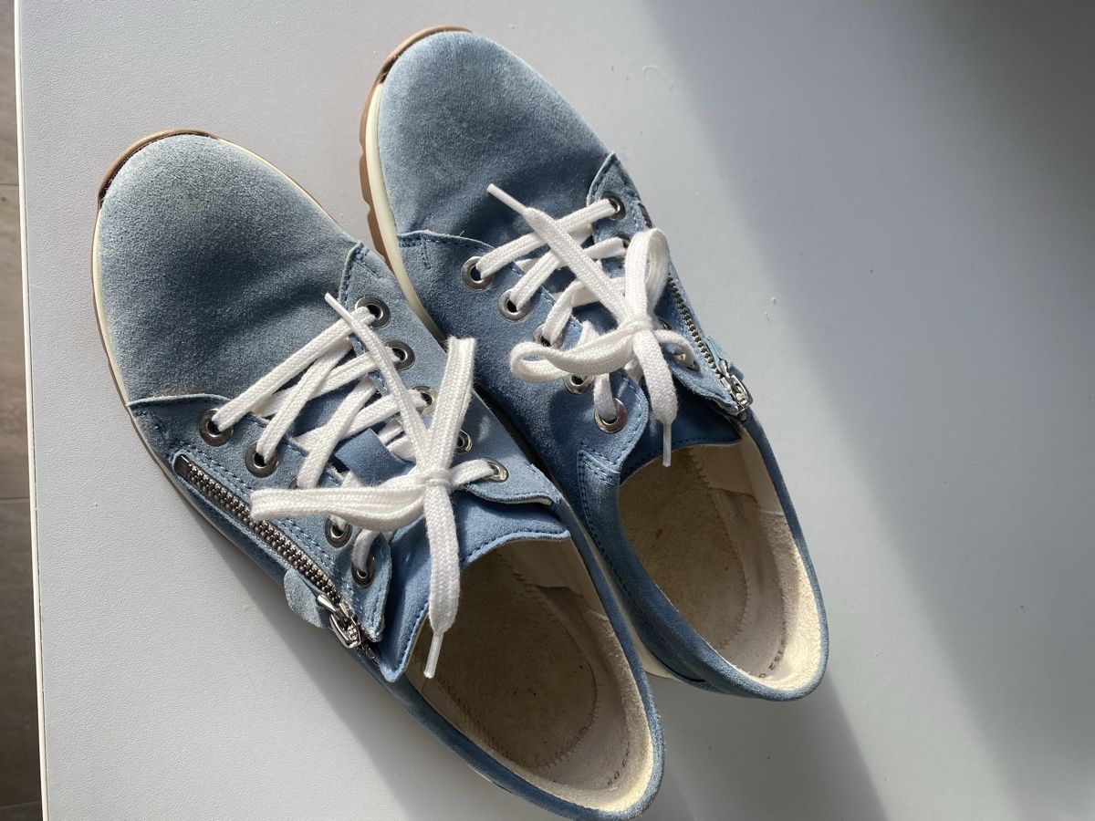 Scarpe da donna: Christian Diez Schnürschuhe hellblau Leder Gr. 7/41 – Nuovo (secondo la descrizione) da Meggen venduto da 6003Luzern 1