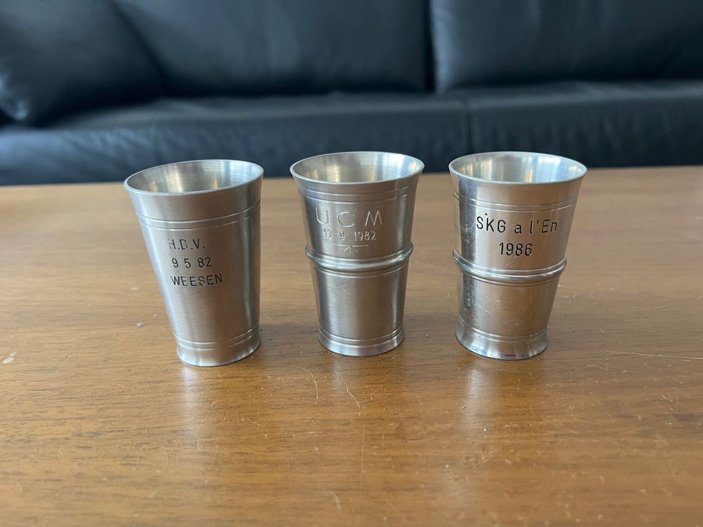 Samuel Becher 3 Stück | Kaufen auf Ricardo