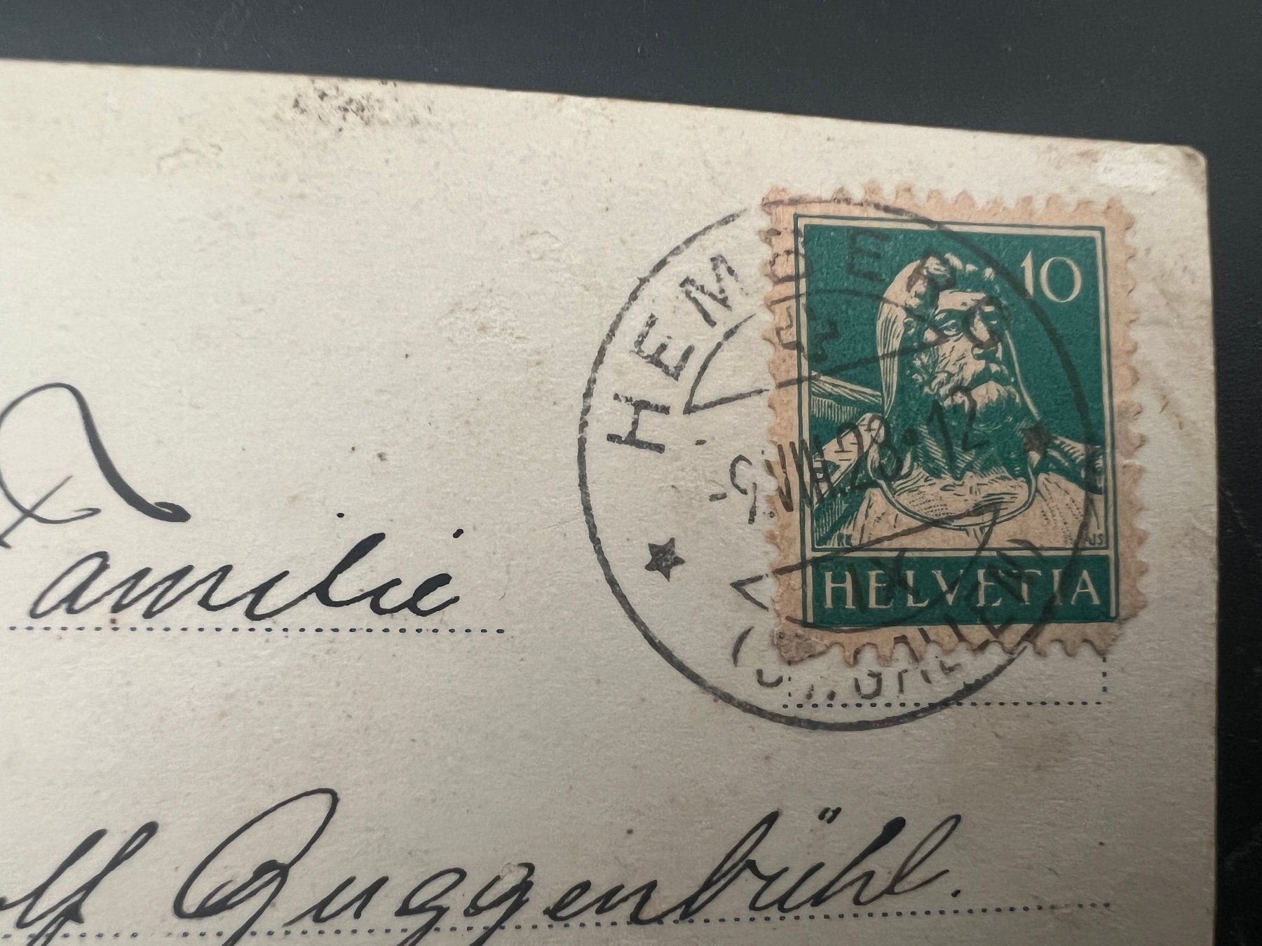 Cartes postales: AK   1923  Hemberg          (G892) – D'occasion à Hinwil par Sidi4 1