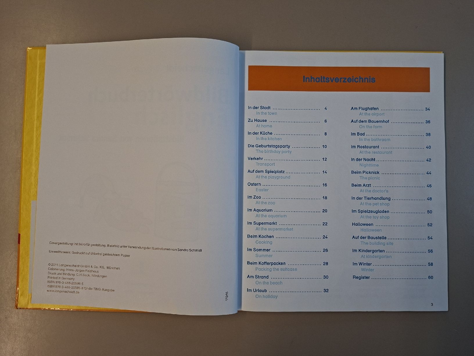 Libri: Langenscheidt Bildwörterbuch Englisch  – Usato da Bilten venduto da ecobi 1