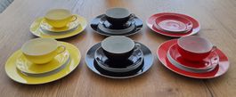 Vintage: Kaffee-/Teeservice aus Porzellan (1960er Jahre)