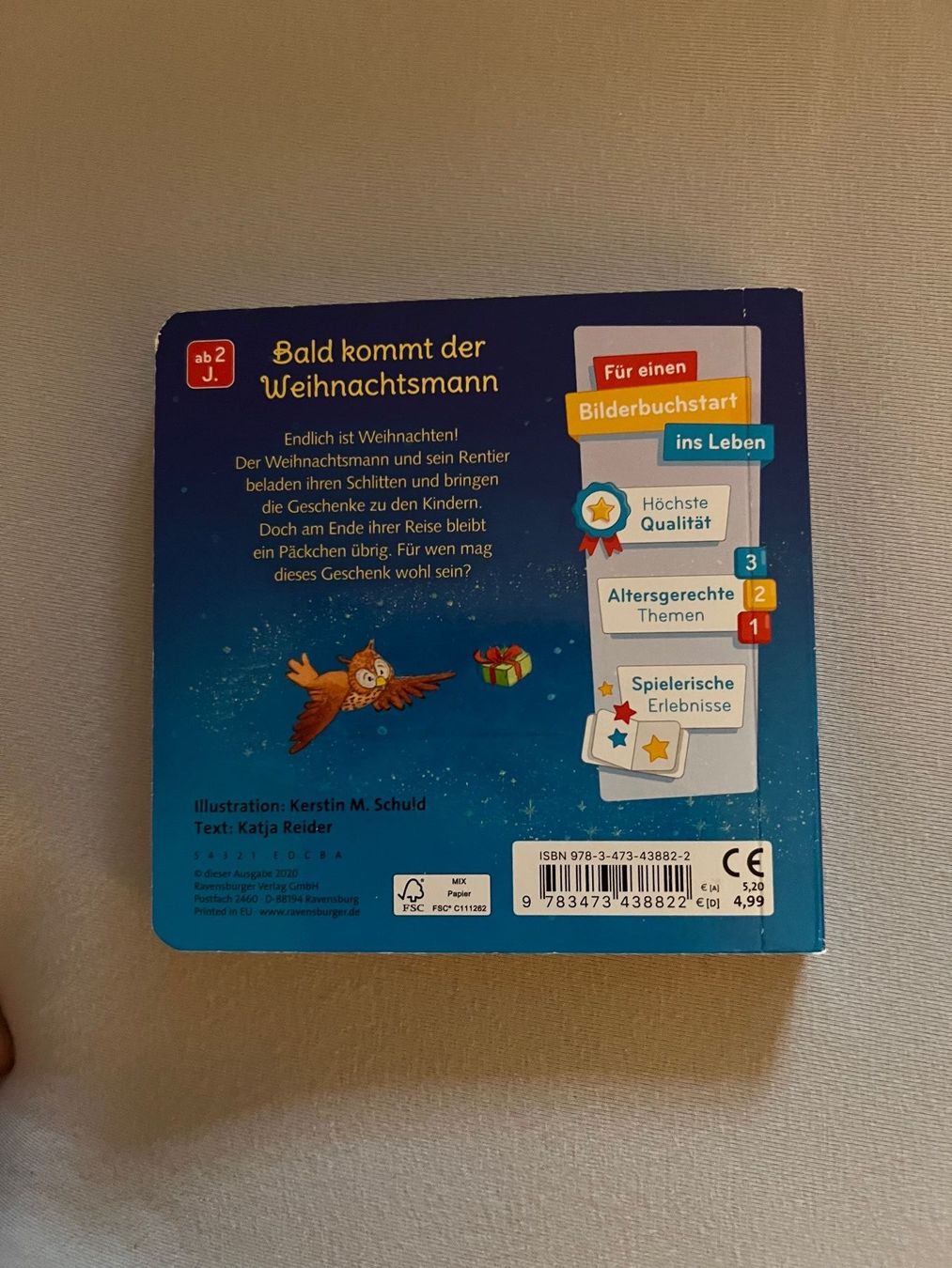 Libri: Buch Ein Geschenk vom Weihnachtsmann – Usato da Thun venduto da Siladi 1