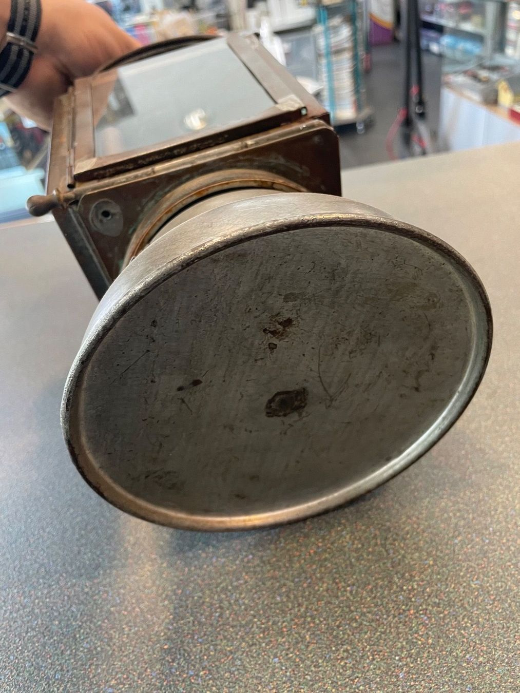 Lampes anciennes: Vintage Eisenbahn?  Laterne Handlampe – D'occasion à Chiasso par Carrara-Modellismo 4