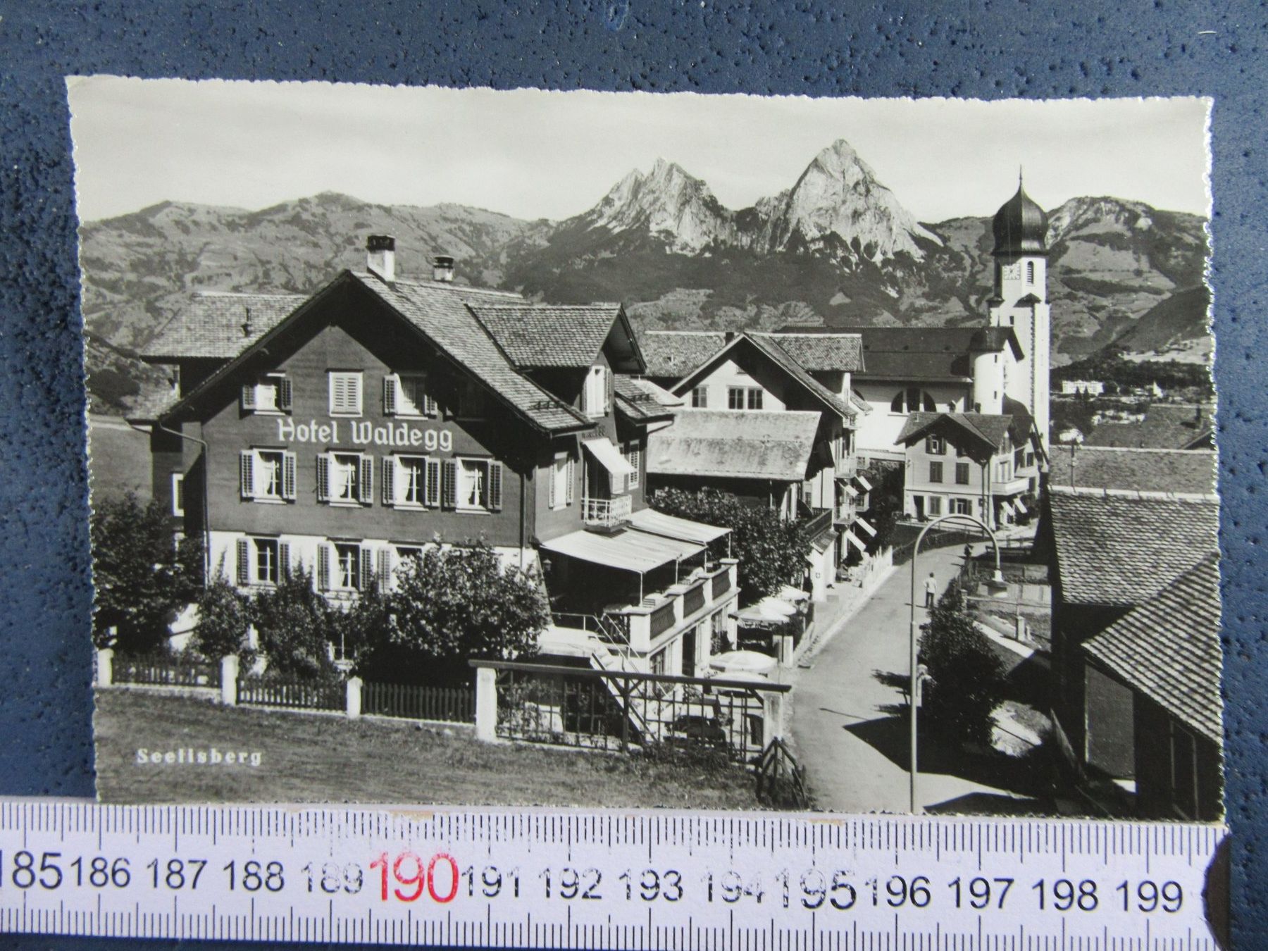Cartoline postali: SEELISBERG HOTEL WALDEGG URI AK 1943 – Usato da Ettingen venduto da Hausi4711