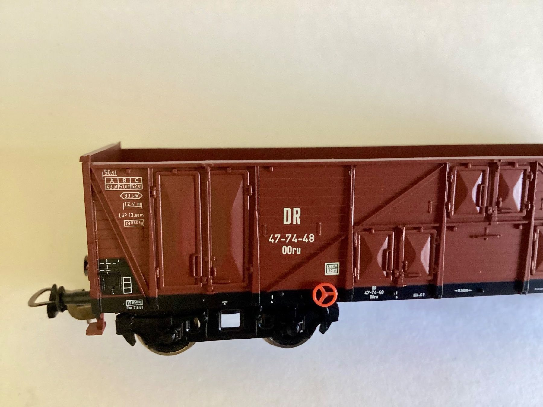 Piko Modelleisenbahnen: Piko, Güterwagen der DR. Epoche III – Neu (gemäss Beschreibung) aus Vacallo von G1965 3
