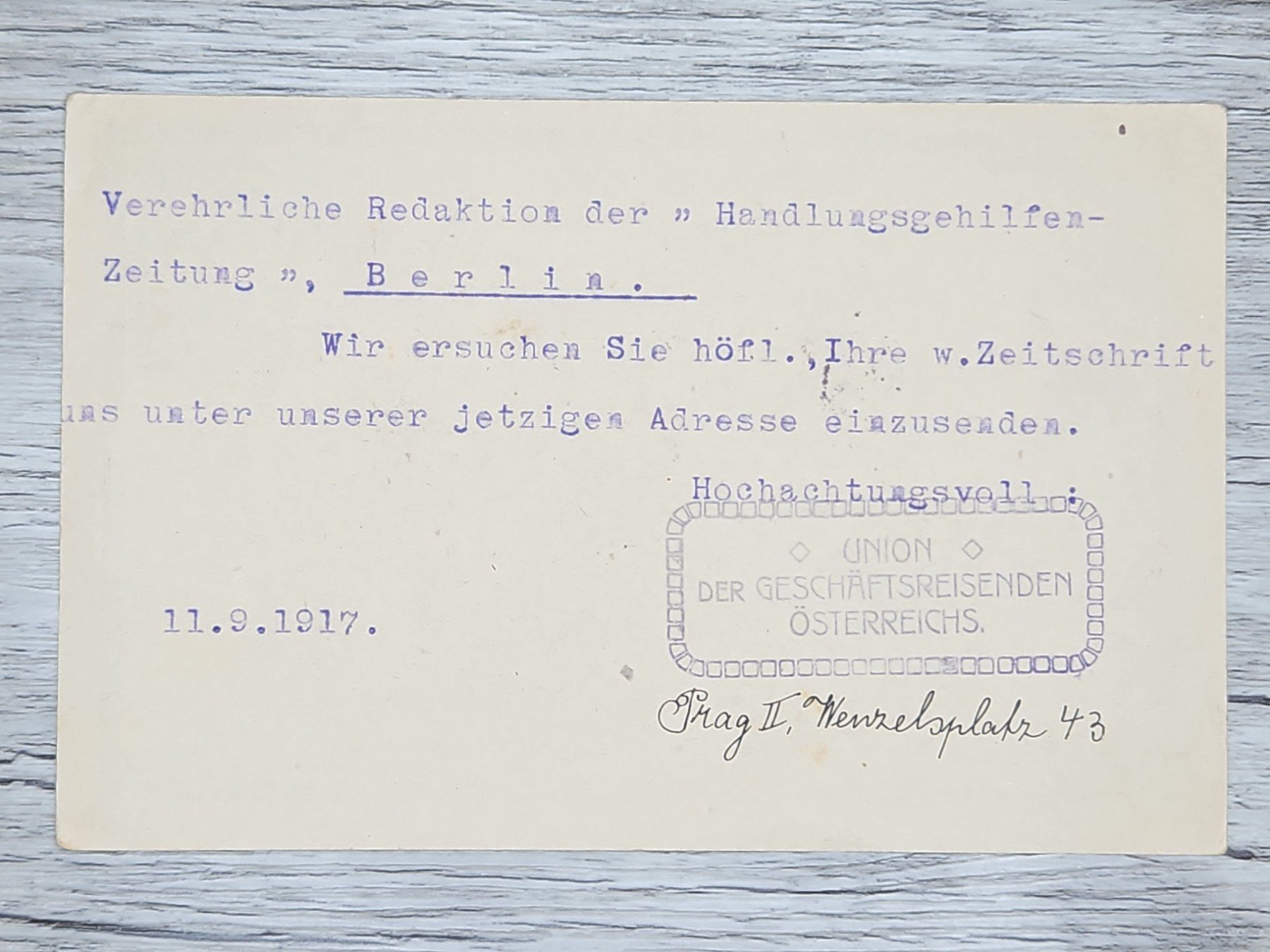 Tutti i francobolli: CL16 Carte Postale + Timbre Autriche 1917 – Usato da Cousset venduto da Patrick_Collections 1