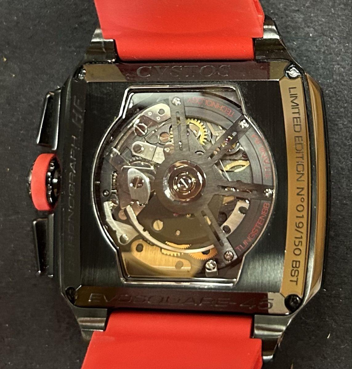 Orologi: Cvstos Evosquare-45 chrono HF – Usato da Châtillon FR venduto da xwillow 1
