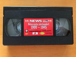 VHS Video Kassette "Österreichs Jahrhundert 1900-1945"
