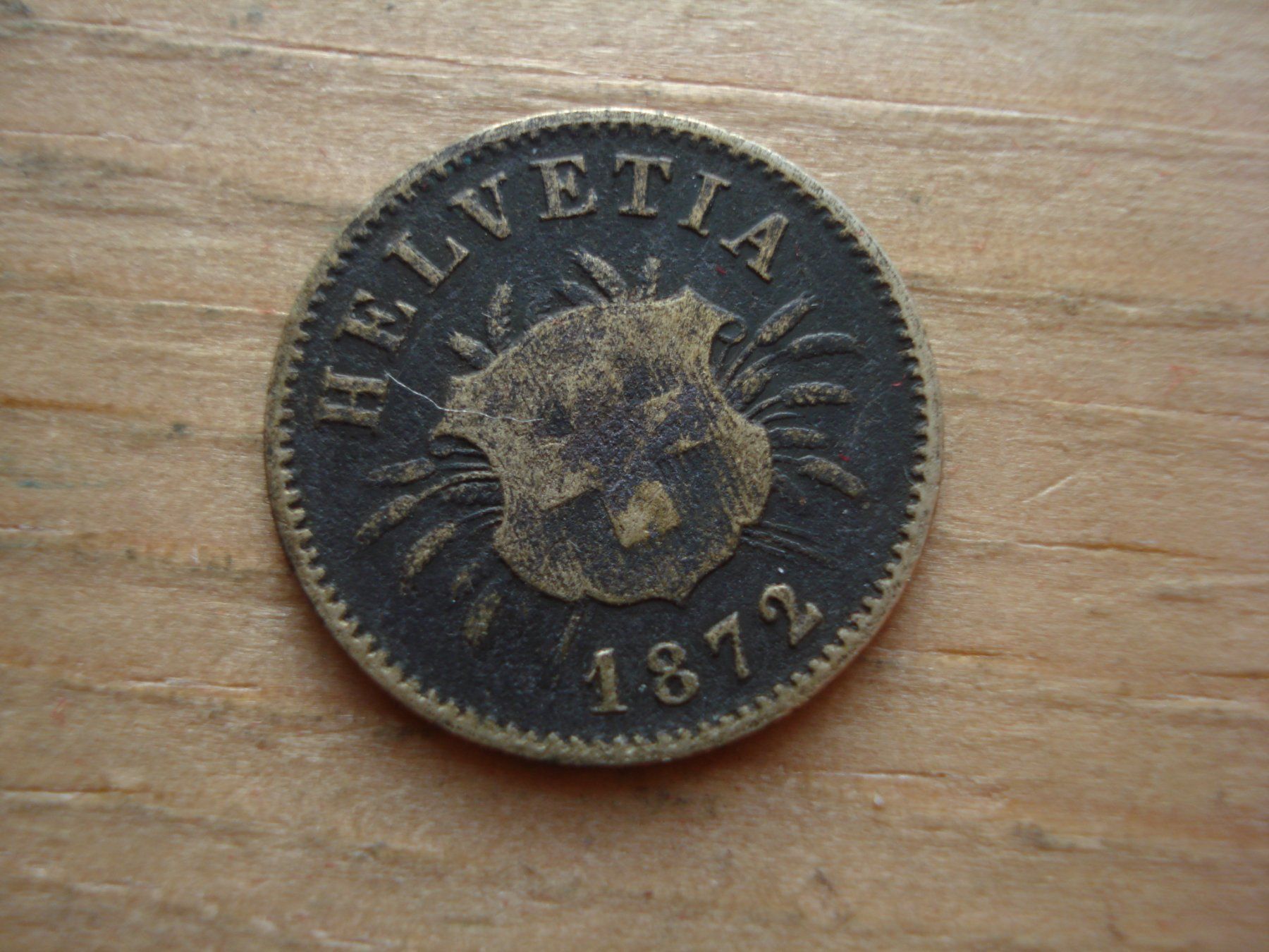 Toutes les monnaies: (N5) 5 Rappen 1872 – D'occasion à Erlach par Net-Coins
