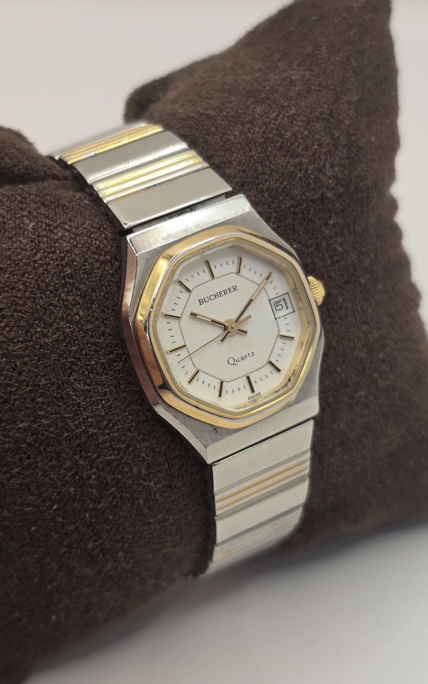 Bucherer Uhren: Bucherer Quartz Date Ladies 23,6mm – Defekt aus Minusio von AGSuhren 2