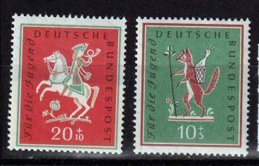 Tous les timbres: BRD, Mi 286-287** – Neuf (Voir description) à Langenthal par 1195