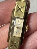 Gold plated vintage watch