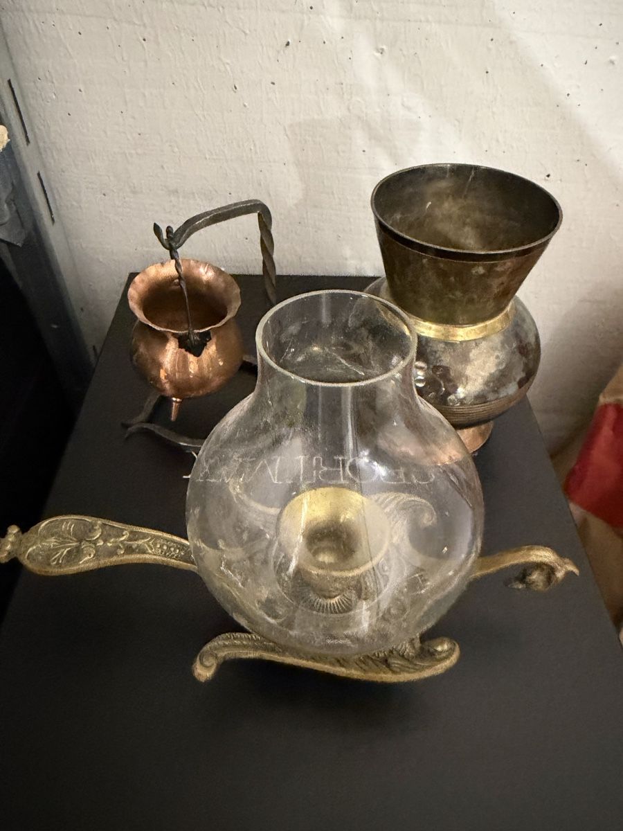 Tutte le decorazioni: Deko Objekte Kerzenhalter Kupfer Messing Glas alt gebraucht  – Usato da Rapperswil SG venduto da meg_gh8h