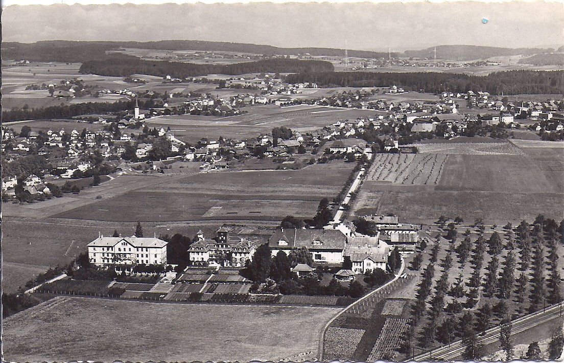 Cartoline postali: ZOLLIKOFEN, ländwirtschaftliche schule Rütti – Usato da Les Verrières venduto da Scampi0