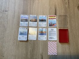Maxi Mini Schiffe Quartett-Spiel komplett, Vintage!