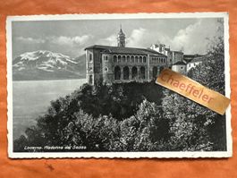 Alte Ansichtskarte Locarno, Madonna del Sasso, Rarität