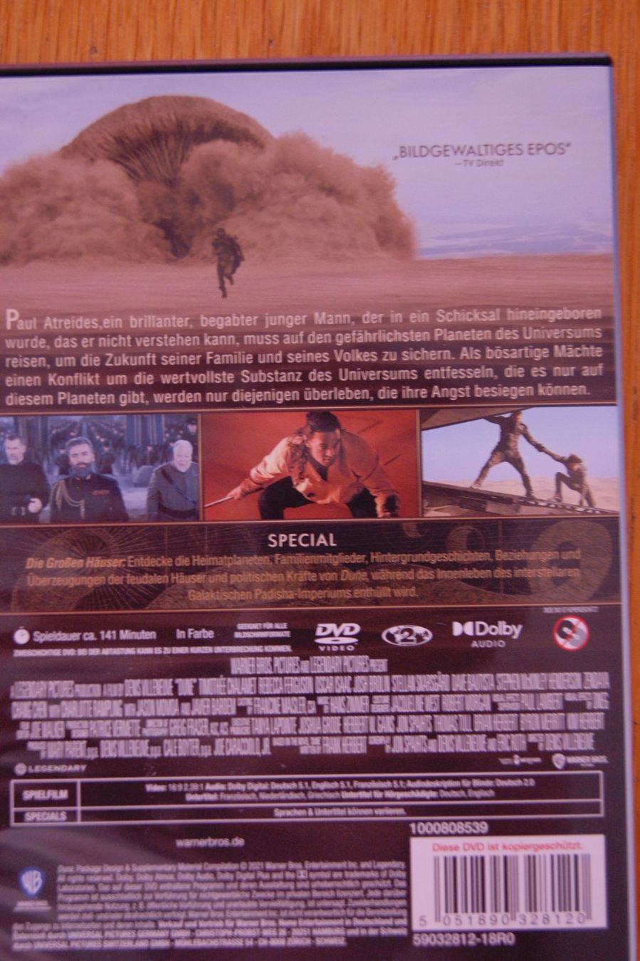 Tutti i DVDs: Dune (2021) – Nuovo (secondo la descrizione) da Au ZH venduto da knopf761 1