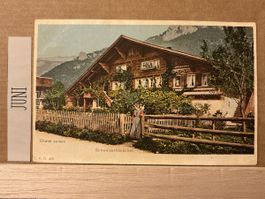 AK mit Bild von Schweizer Haus