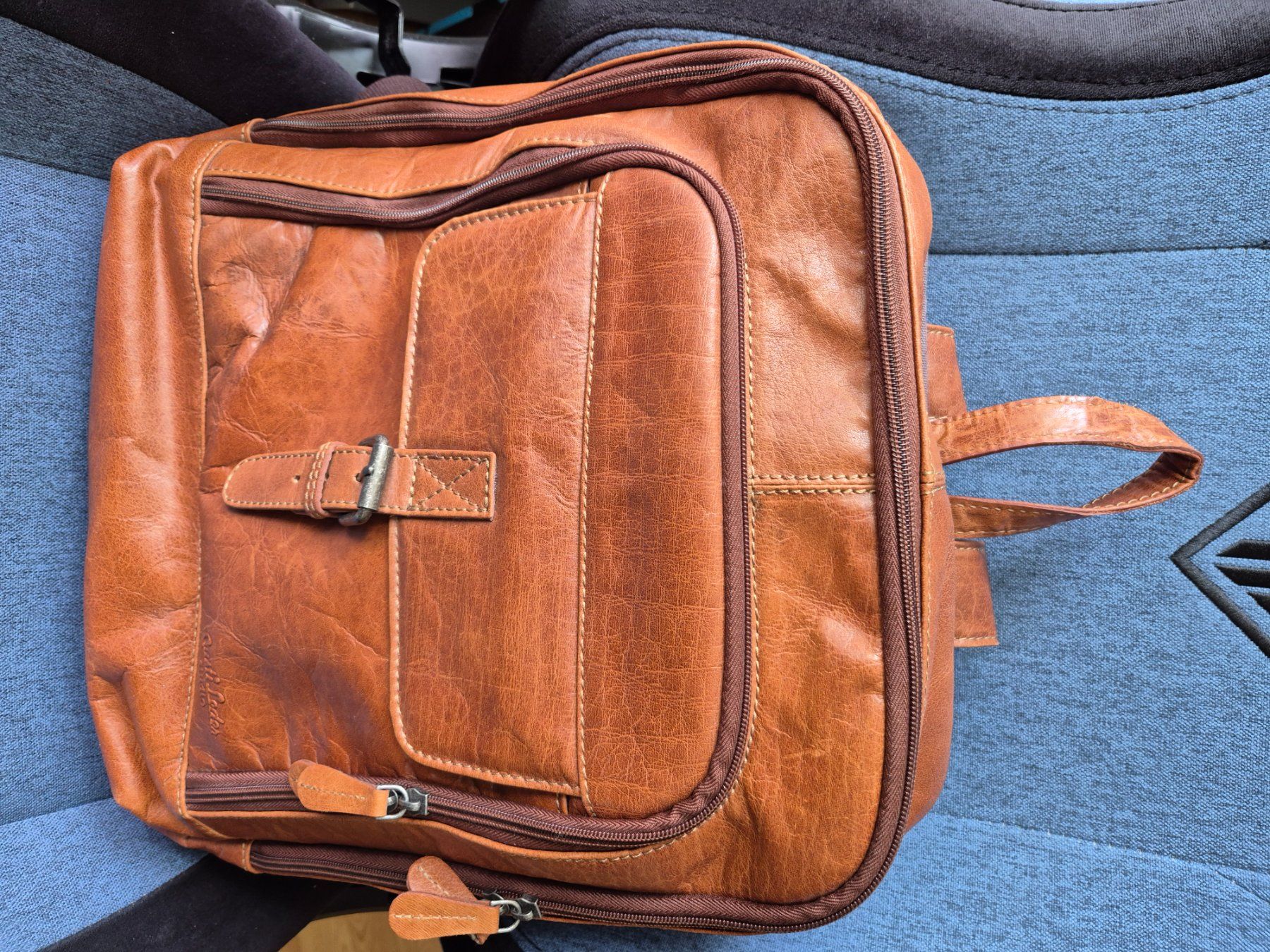 Zaini: Gusti Leder Rucksack "Niki" – Usato da Oftringen venduto da Kopf2235