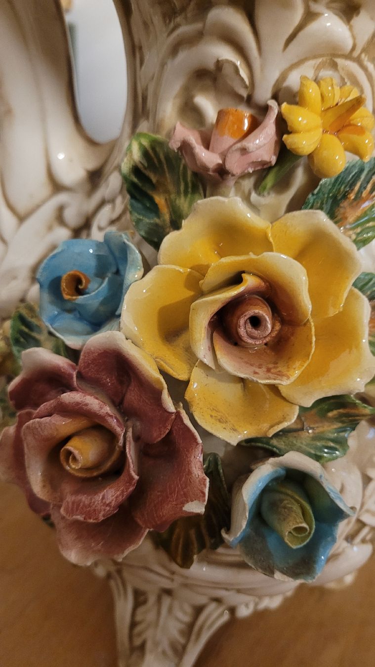 Vasi & Recipienti: CAPODIMONTE Porzellanwaren Krug – Nuovo (secondo la descrizione) da Wolfhausen venduto da BigiWolfhausen 6
