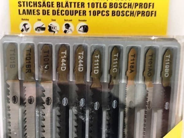 YINETTECH 10-teiliges Sägeblatt-Set – 24T, 95 Mm, Bimetall, Für Luftkörpersägen, Verschiedene Materialien