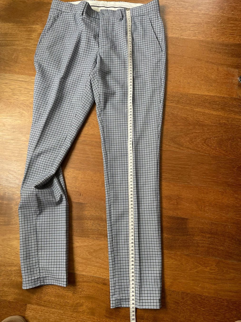 We Pantaloni: Elegante Herrenhose mit Karomuster, Gr. 46 – Usato da Stadel b. Niederglatt venduto da sandart 2